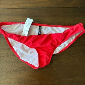 2Bebe red bathing suit bottom
